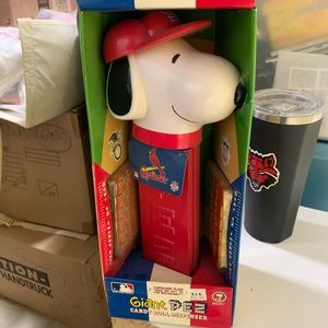Peanuts/St Louis Cardinals giant Pez
